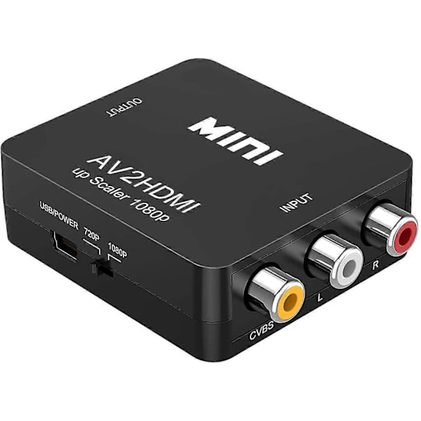 AV-HDMI-sovitin Mini AV CVBS - HDMI-sovitin