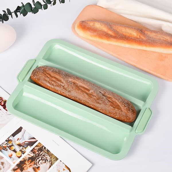 Non-stick Franskbrødsbageplade Værktøj Kageform Husholdningsovn