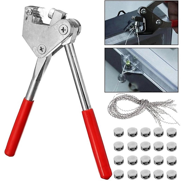 Tång 20st 10*4mm Förseglade Bönor Tätnings Tråd Blyförsegling Tätnings P