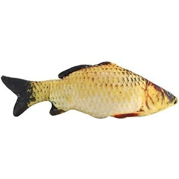 Simulering Karpfisk Formet Plysjleker Fylt (S)