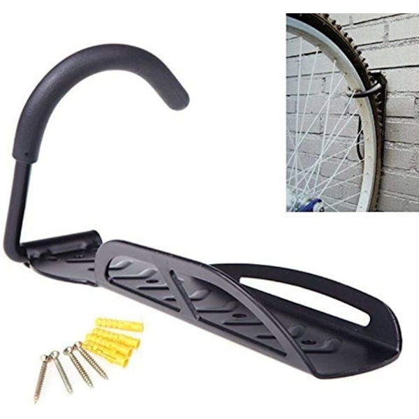 Cykelhållare för väggmontering, garageförvaring, 2 st