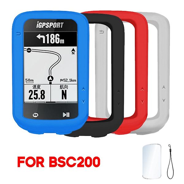 Mjukt Halkfritt Cykel Skinnfodral För Bsc200 Anti-fall GPS Skydd