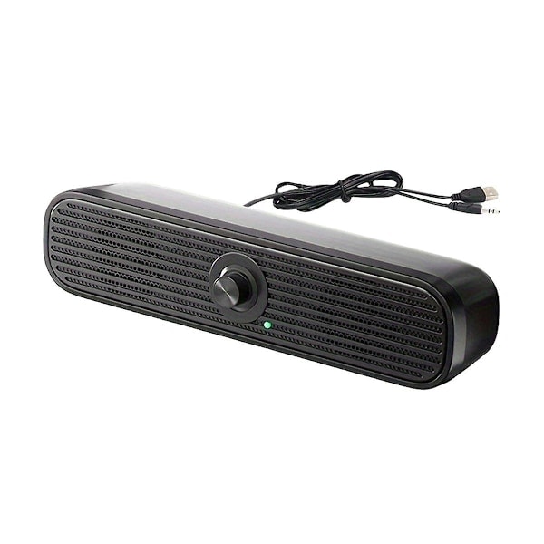 Tietokoneen kaiuttimet, yhdistelmäkaiuttimet, pitkät USB-virtalähteellä toimivat minikaiuttimet, subwoofer-työpöytäkaiuttimet