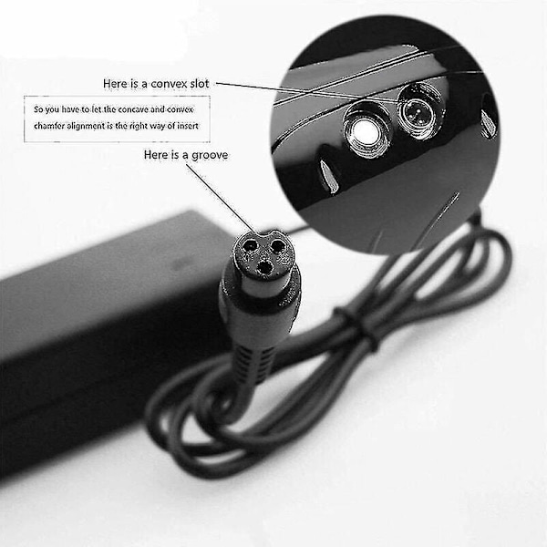 Kryc 36V Cykel Batterioplader, 42V 2A 42V 1.5A Strømadapter Oplader Til Elektrisk Scooter