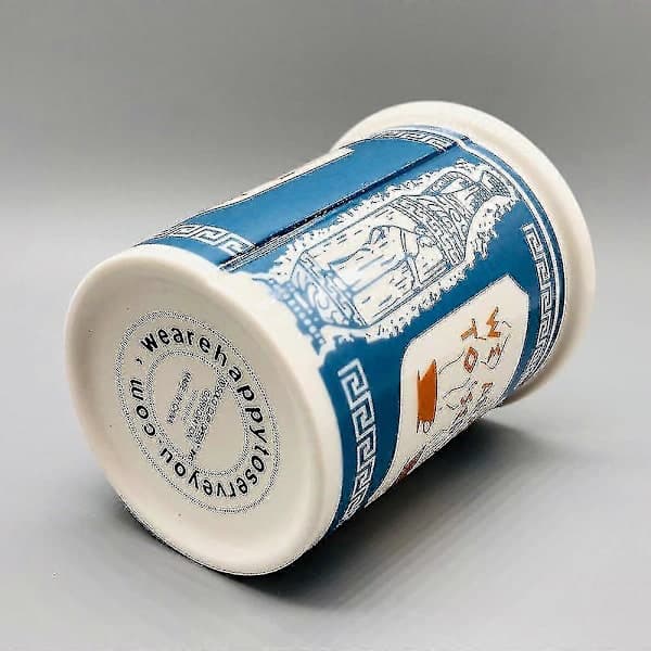 Vi är glada att få servera dig Porslinsmugg Kaffemugg New York Ikonisk Pappersmugg Kaffemugg Stor