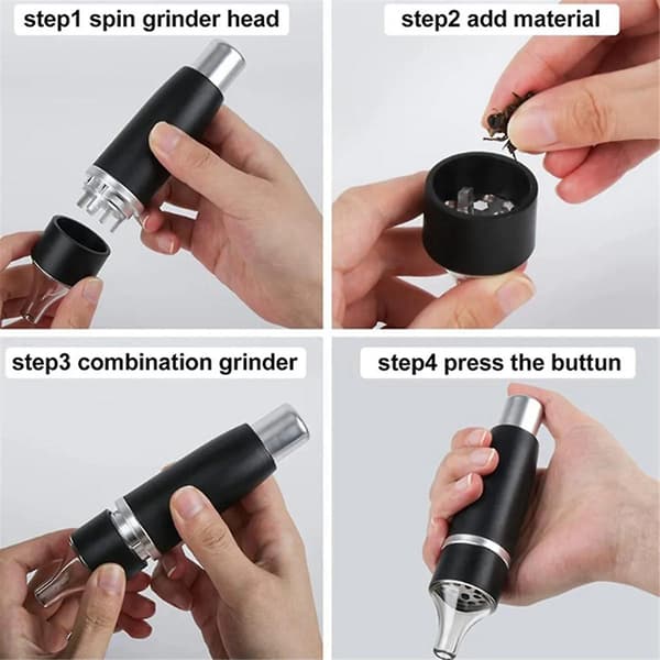Grinder All-in-one Yrtti Vanilja Mauste Murskain Tupakointitarvike