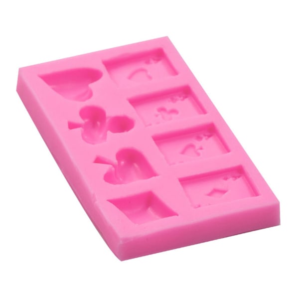 8 Huller Silikone Fondantforme Mousseforme Gips Chokolade M