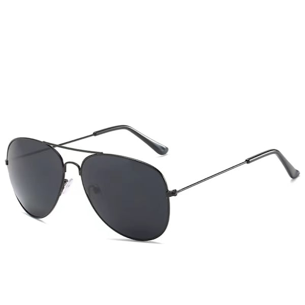 Snygga unisex solglasögon med färgglada reflekterande linser. Lätta och hållbara, förbättra din stil, levereras med glasögonfodral. Svart Black