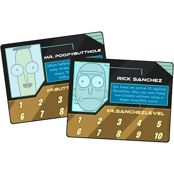 Steve Jackson Games - Munchkin: Rick and Morty - Brädspel