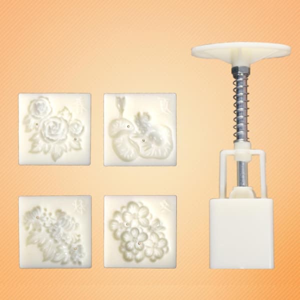 Kakeformer med Stempel 50g DIY Bakeutstyr For Midt-