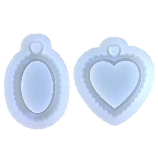 Silikon Hängformar Lermögel Silikon Nyckelringsform Silic