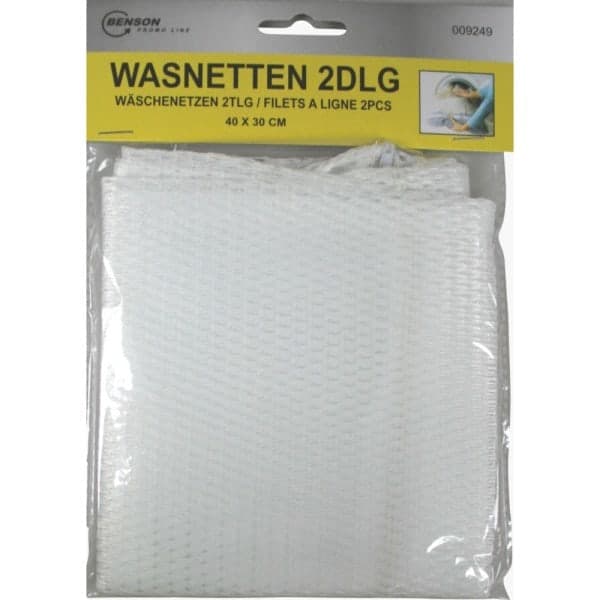 Tvättkassar för underkläder 40x30cm Vit