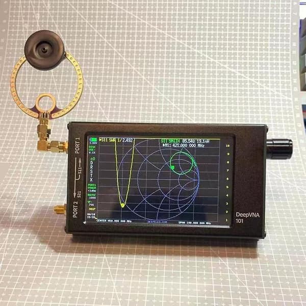 Donut UV UHF+VHF FM Loop Antenne Liten Antenne For HFdy DSP DSP2