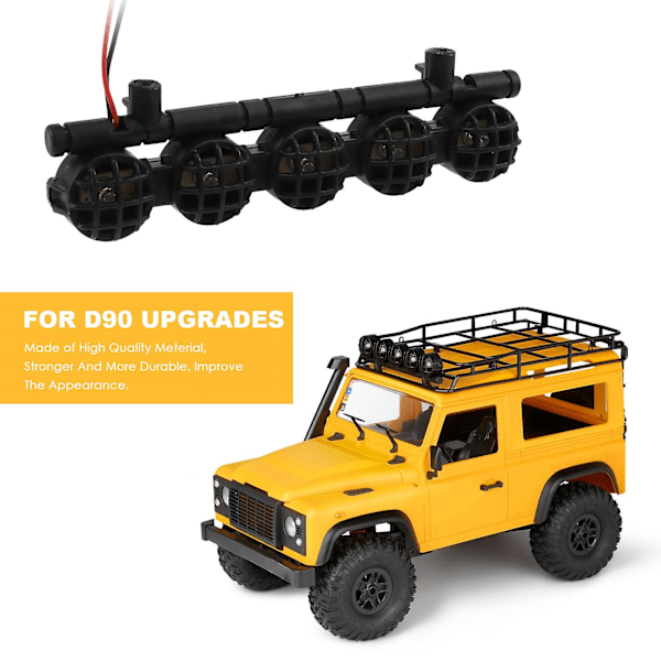 RC Bil Taklampa LED Ljusramp För Mn D90 D99s Mn98 Mn99s Mn-90