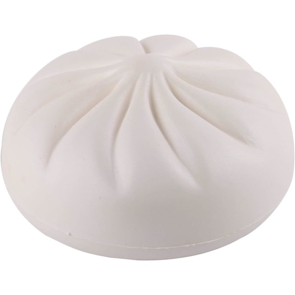 5.5 tommer Jumbo Langsomt Stigende Kawaii Sød Duftende Dampet Cremebolle Cremet Squishies Hvid 1 stk Bun