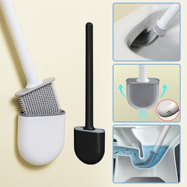 INF Toiletbørste med holder TPU Sort Black
