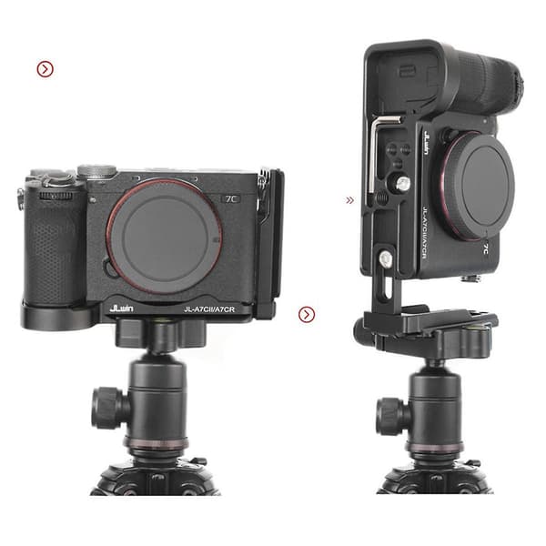 Vertikal Quick Release Plade L Plade A7c2 A7cii A7cr Kompatibel
