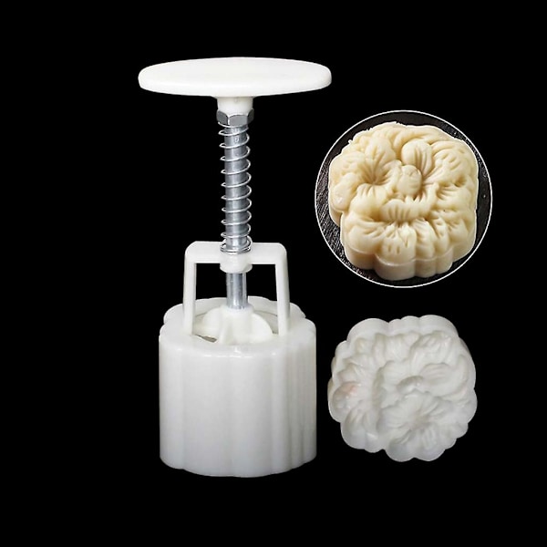 Månkakform DIY Handtryck Fondant Dekorationsverktyg Mån C