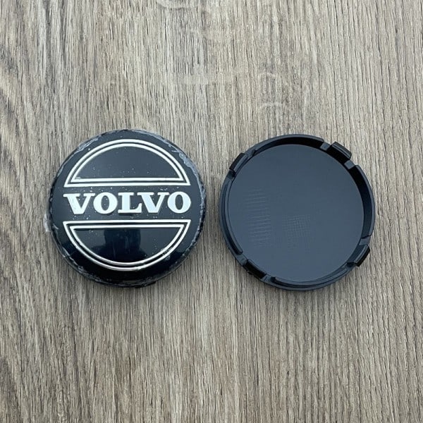 4-Pakning Senterkopper for Volvo - Passer S60, S90, XC40, XC60, V90, S40, S80