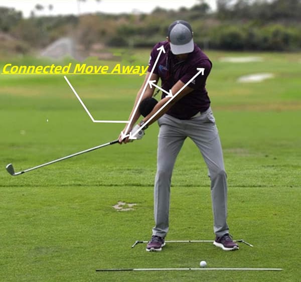 Golf Smart Ball Golf Impact Ball Golf Swing Trainer Aid Smart Assist Practice Ball Teaching Posture Correction Training Aids