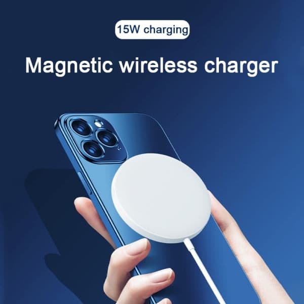 MagSafe-lader for Apple iPhone Magnetisk Trådløs Ladeplate