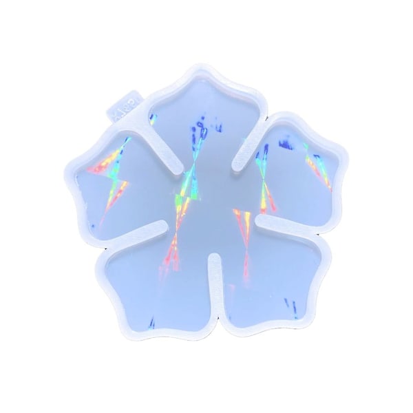 Blomsterbrik Resin Forme Silikone Holografisk Kopmåtte Form R