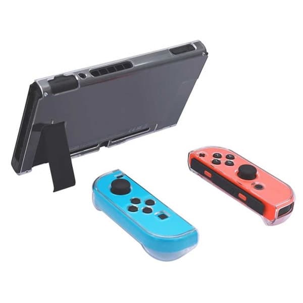 Nintendo Switch -suojakotelo kovaa, läpinäkyvää muovia