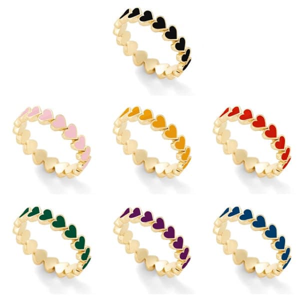 Fingerring Wrap Ring Basic Sølv Hjerteformet Kjærlighet