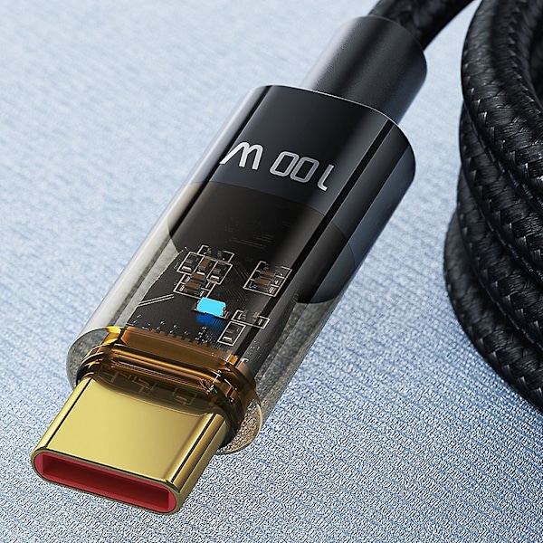 Pd100w Supernopea Lataus Usb-a - Type-c Datakaapeli 6a Pikalataus