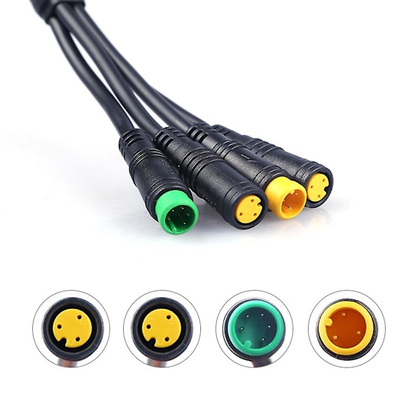 Elektrisk Sykkel Vanntett Kabel 1 For 4 Integrert Sykkelkabel