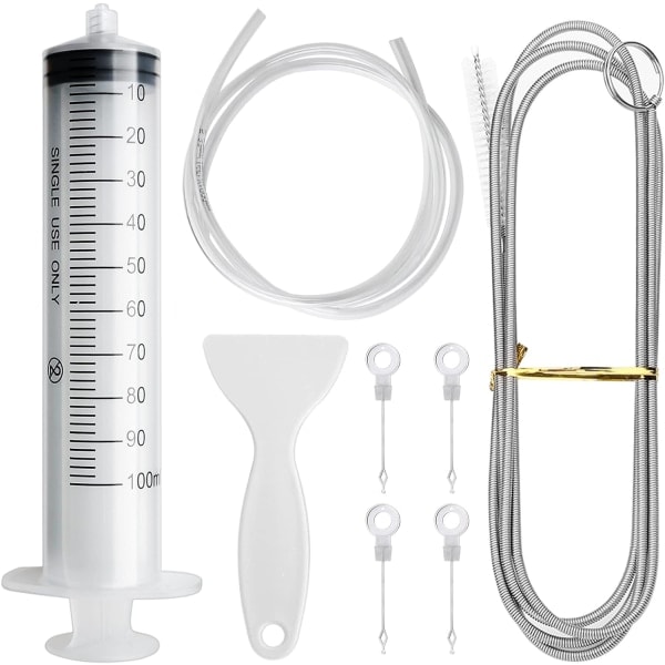 8 Dräneringshål för kylskåp, set för rengöring av kylskåp, Ref