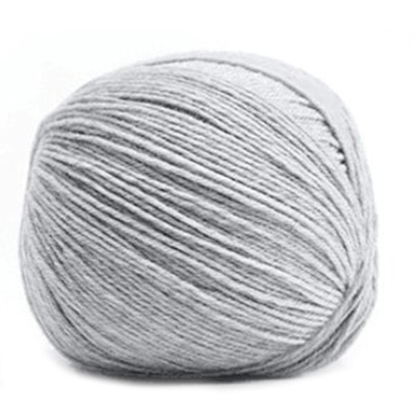 Cashmere Mink Ullgarn Mykt Glatt Ullgarn Hekling K