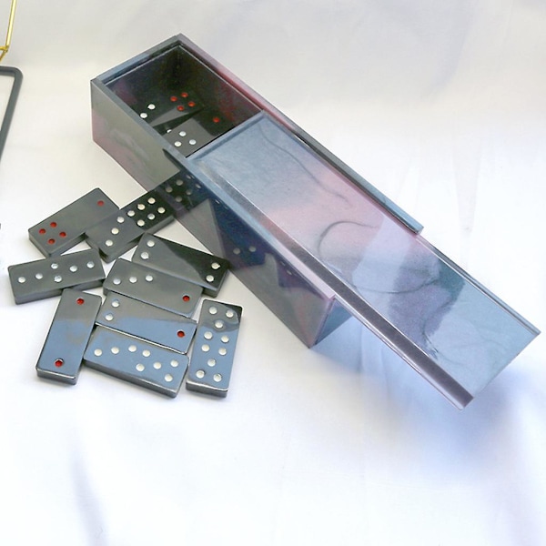 DIY Hantverk Domino Förvaringsbricka Bordsdekorationer Epox