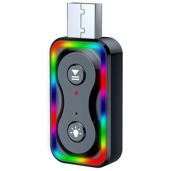 Bt5.3 Bluetooth Adapter For Bil 3.5mm Aux Kabel Bluetooth 5.3 5.