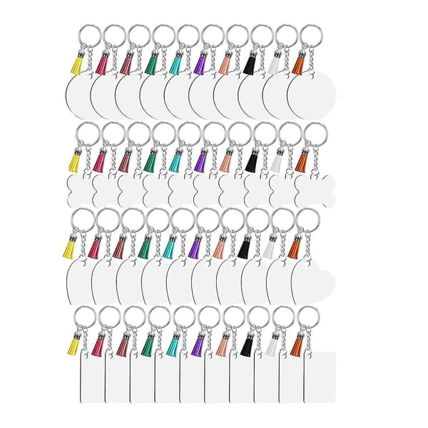 160 Sublimeringsämnen, Sublimeringsnyckelring Ämnen Bulk