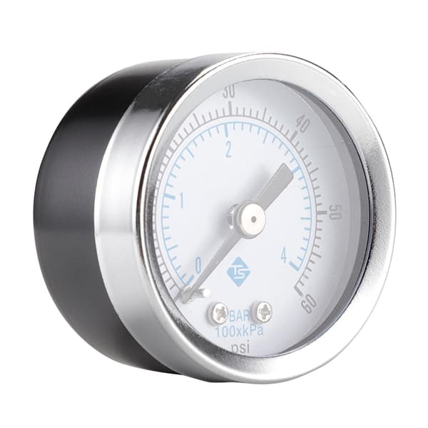 Utility Trykmåler Område 0-60psi/0-4bar Lavtryksmåler 1