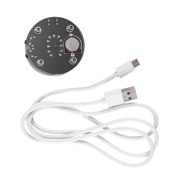 In-12 Nixie Klokke Rgb Audio Elektronisk Tilbehør Diy Enkelt Tu