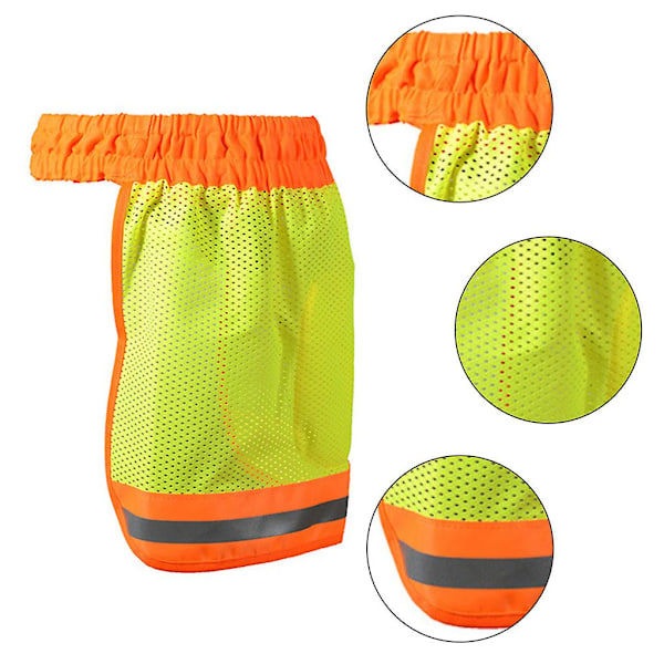 Skyddshjälm Nackskydd Reflex Hög Synlighet Mesh