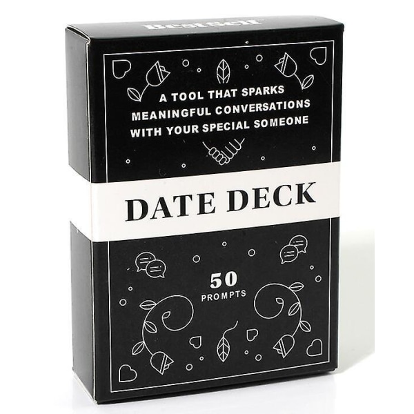 Intimacy Deck By Bestself- Full English Romantic Couple's Game Cards Deep Dialogue 50st/kartong