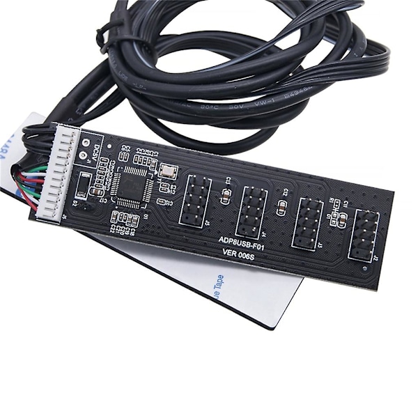 9-pins USB Splitter Hovedkort USB 9-pins Grensesnitt Header Splitter