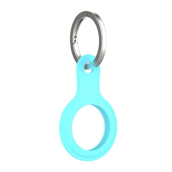 Silikon Etui med Nøkkelring for AirTags Tracker