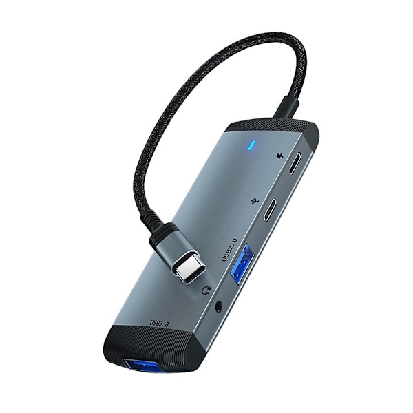 Nopea USB 3.0 -datakeskittimen sovitin Multi Type-c -keskittimen laajennus 5