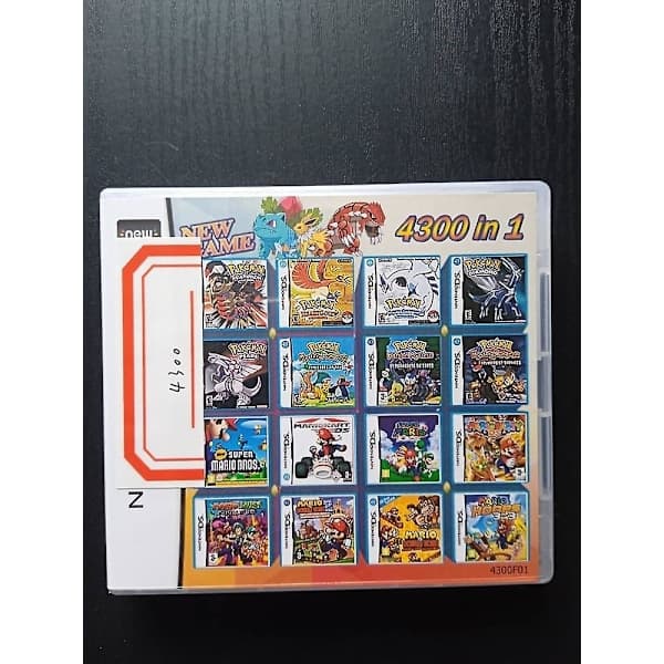 4300 spill boks multi-Kart for Ds Nds 2ds 3ds