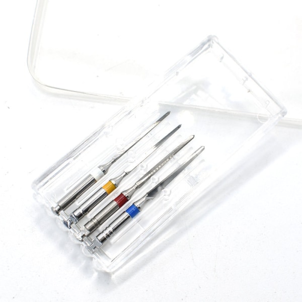 4st medicinskt rostfritt stål tandborrar Dental Bur Dental Clinic Lab Material  I förpackning