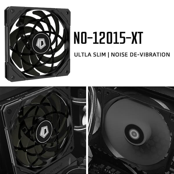 Støjsvag Computer CPU Vandkøler Blæser 1.92w 7v 12015xt Radiator Co