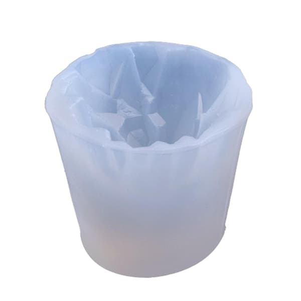 3D Snöberg Silikonform Anpassad Ljusform DIY Festiv