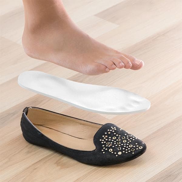 Skoindsatser / Indlægssåler / Såler til sko - Memory Foam Hvid