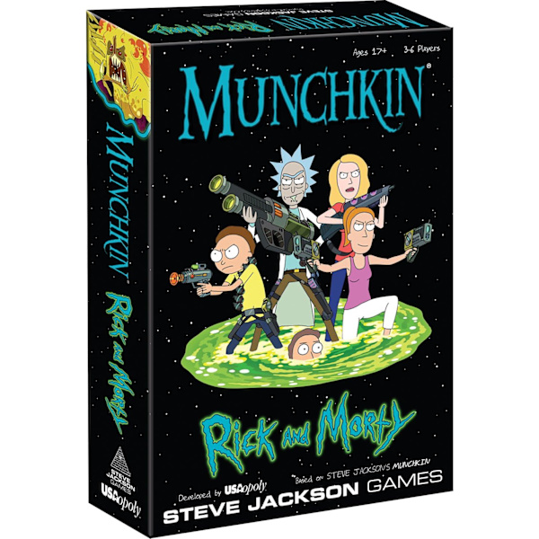 Steve Jackson Games - Munchkin: Rick and Morty - Brädspel