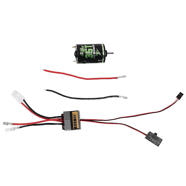 320a ESC + 540 Borstad Motor 35T För 1/10 RC Bil Axial Scx10 900