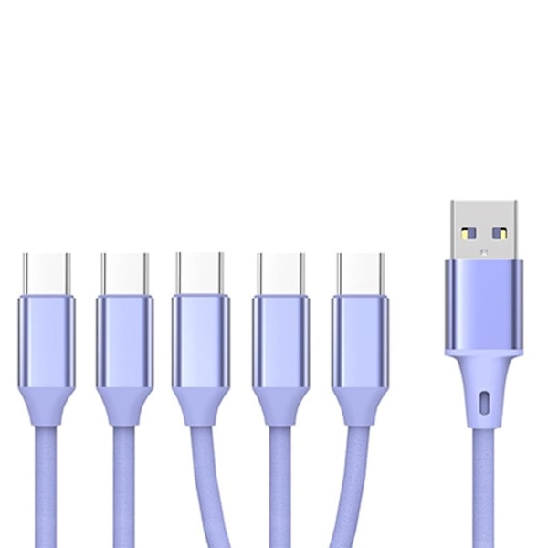 USB 2.0 Hann til Micro USB Hann Adapter Splitter Kabel USB til Typ